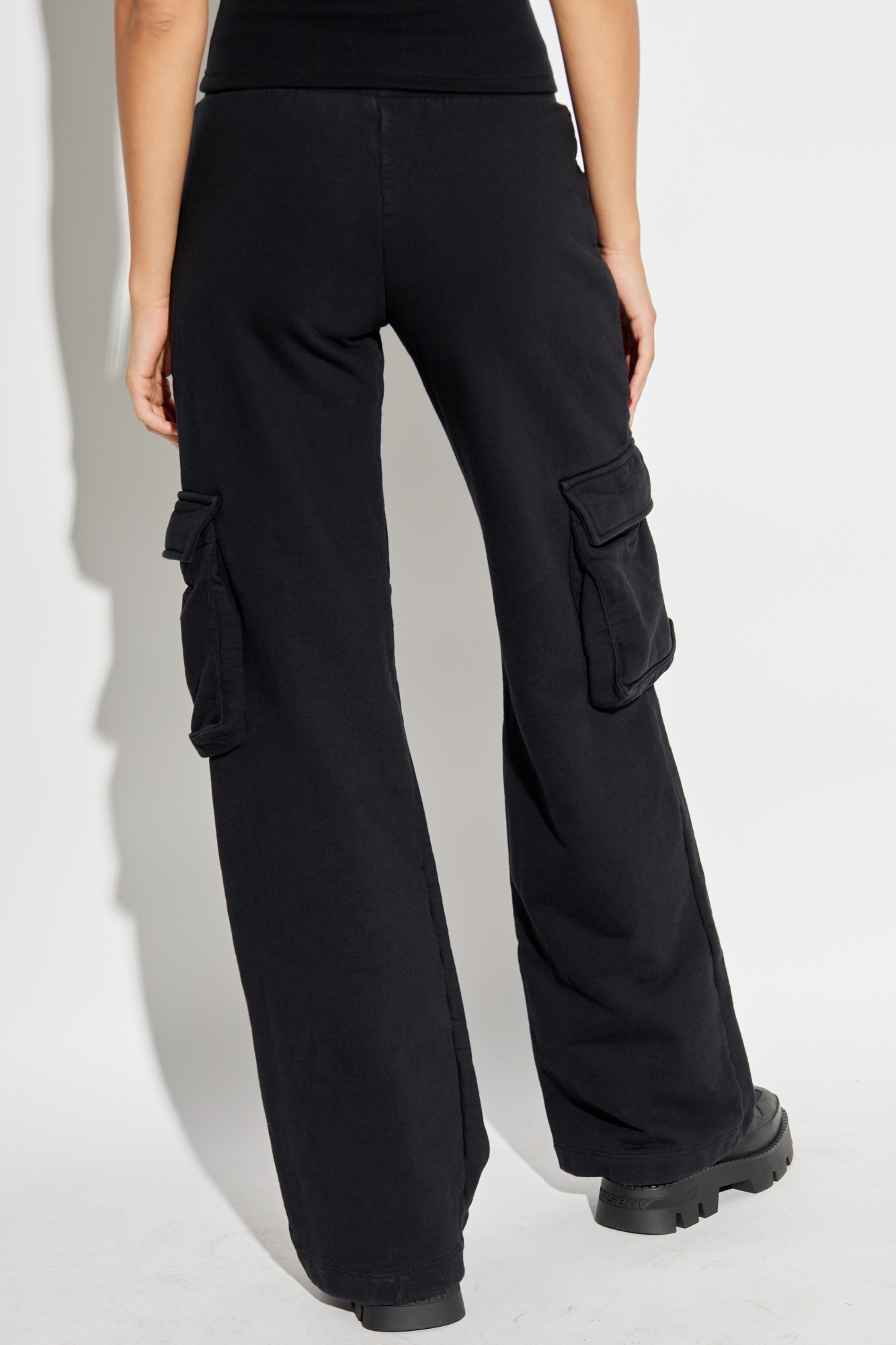 Misbhv Logo-embroidered Track Trousers In Black