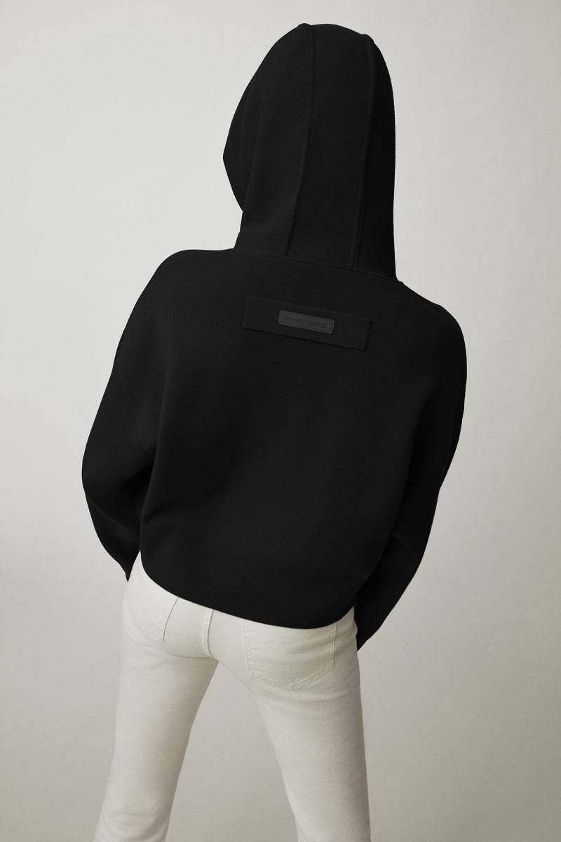 Canada Goose Womens Holton Hooded Jacket In Black