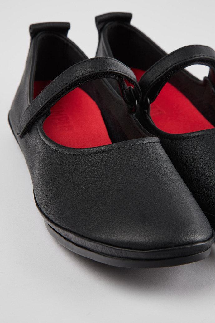 Shop Camper Right Nina Ballet Flats In Black