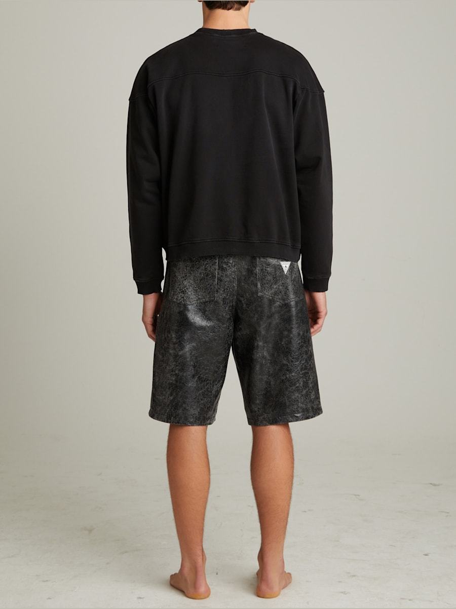 Guess Long-sleeved Sweater In Black