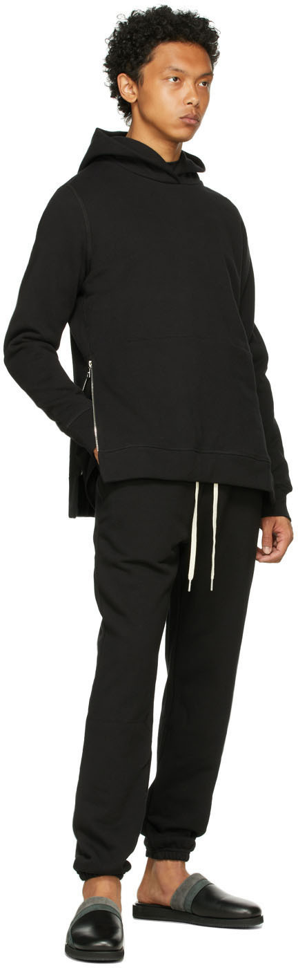 John Elliott Drawstring-fastening Waist Trousers In Black