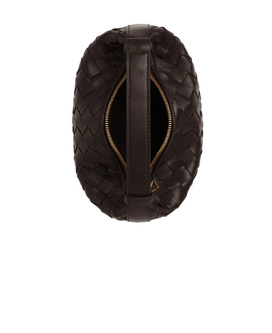 Bottega Veneta Mini Wallace Shoulder Bag In Brown