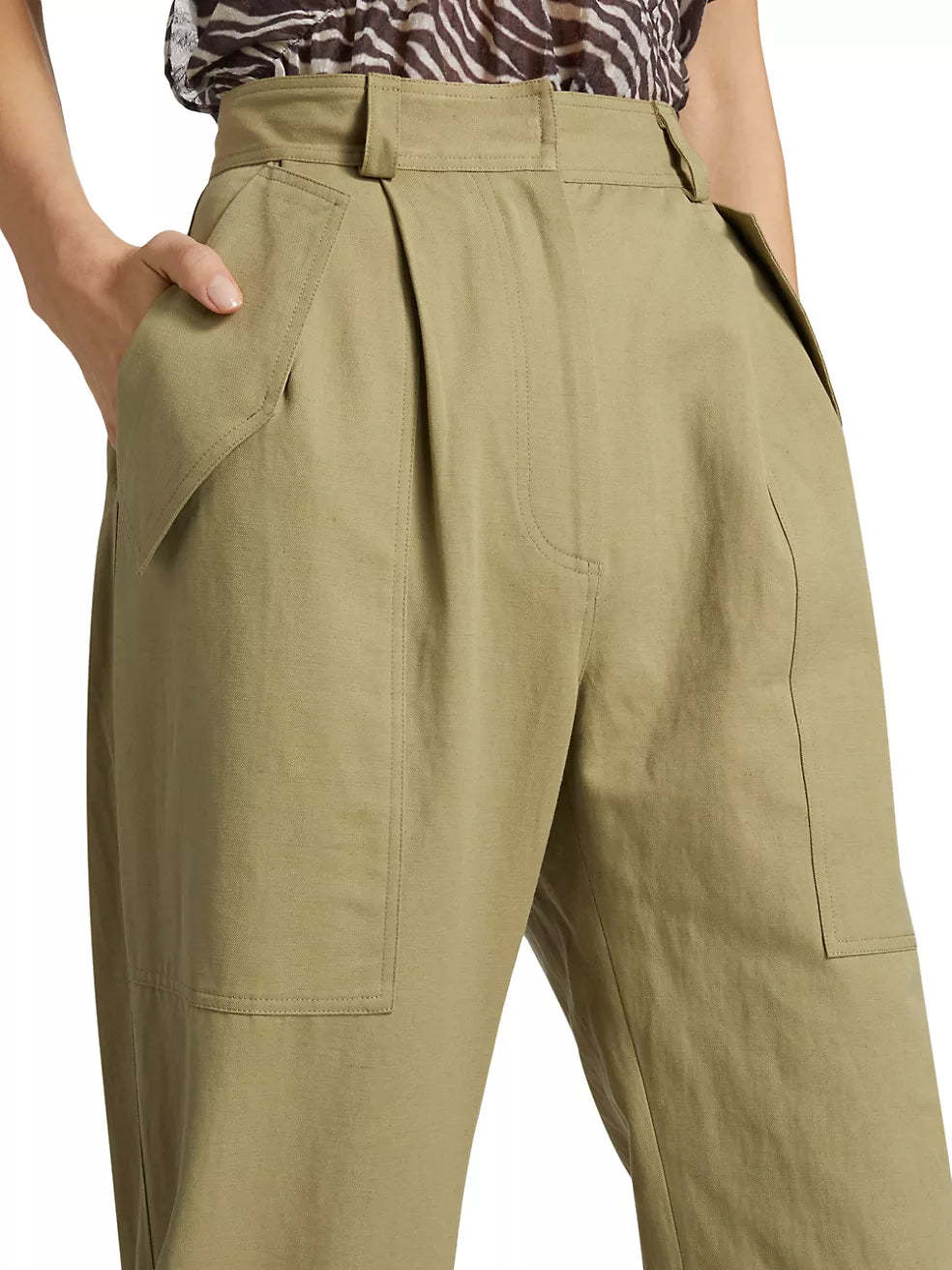 IRO BELT LOOP TRACK PANTS