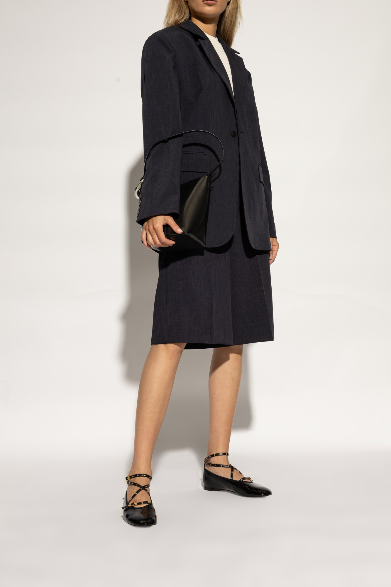 Wandler June Ballerina Shoes In Black
