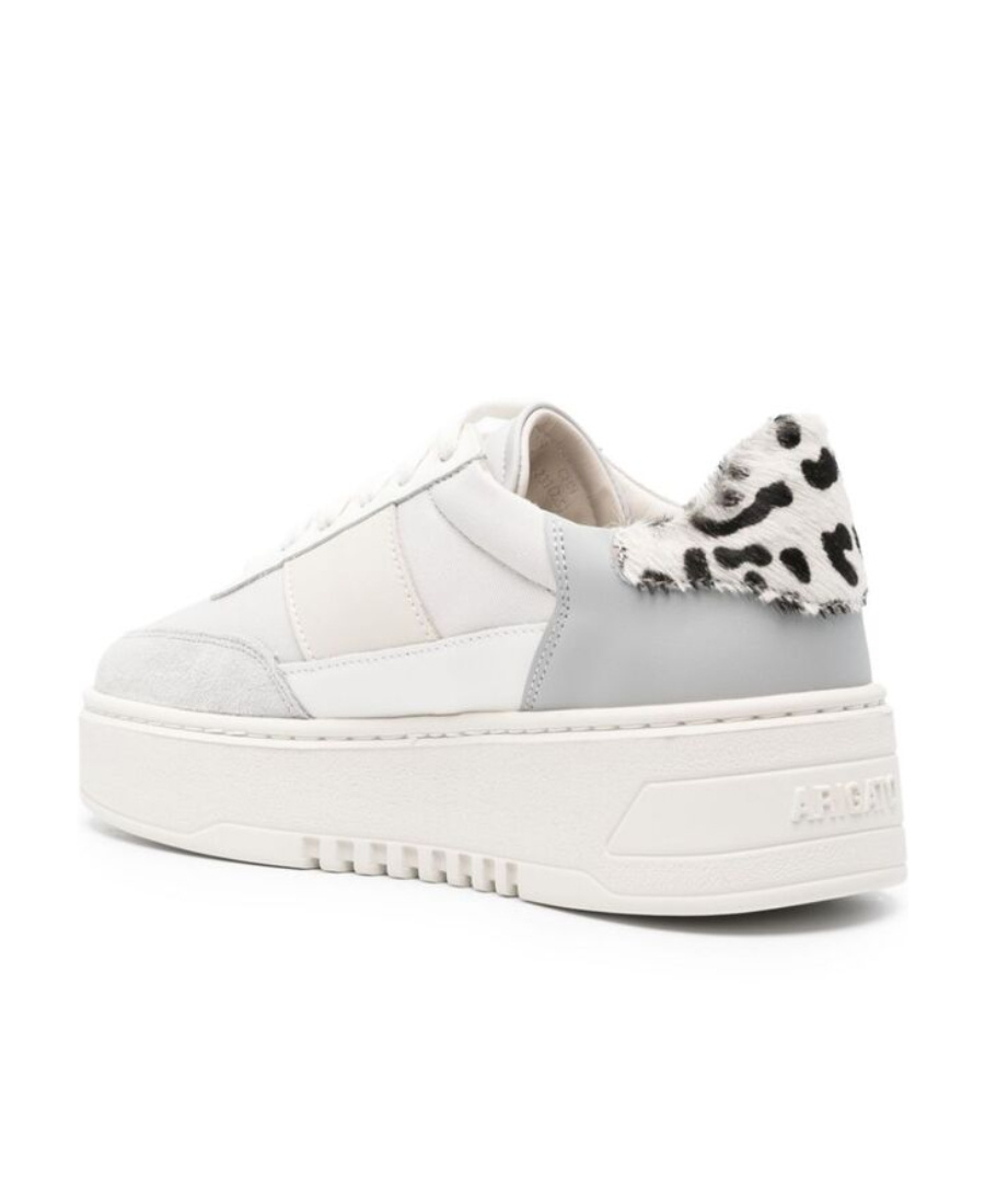 Axel Arigato Orbit Vintage Leather Sneakers In White