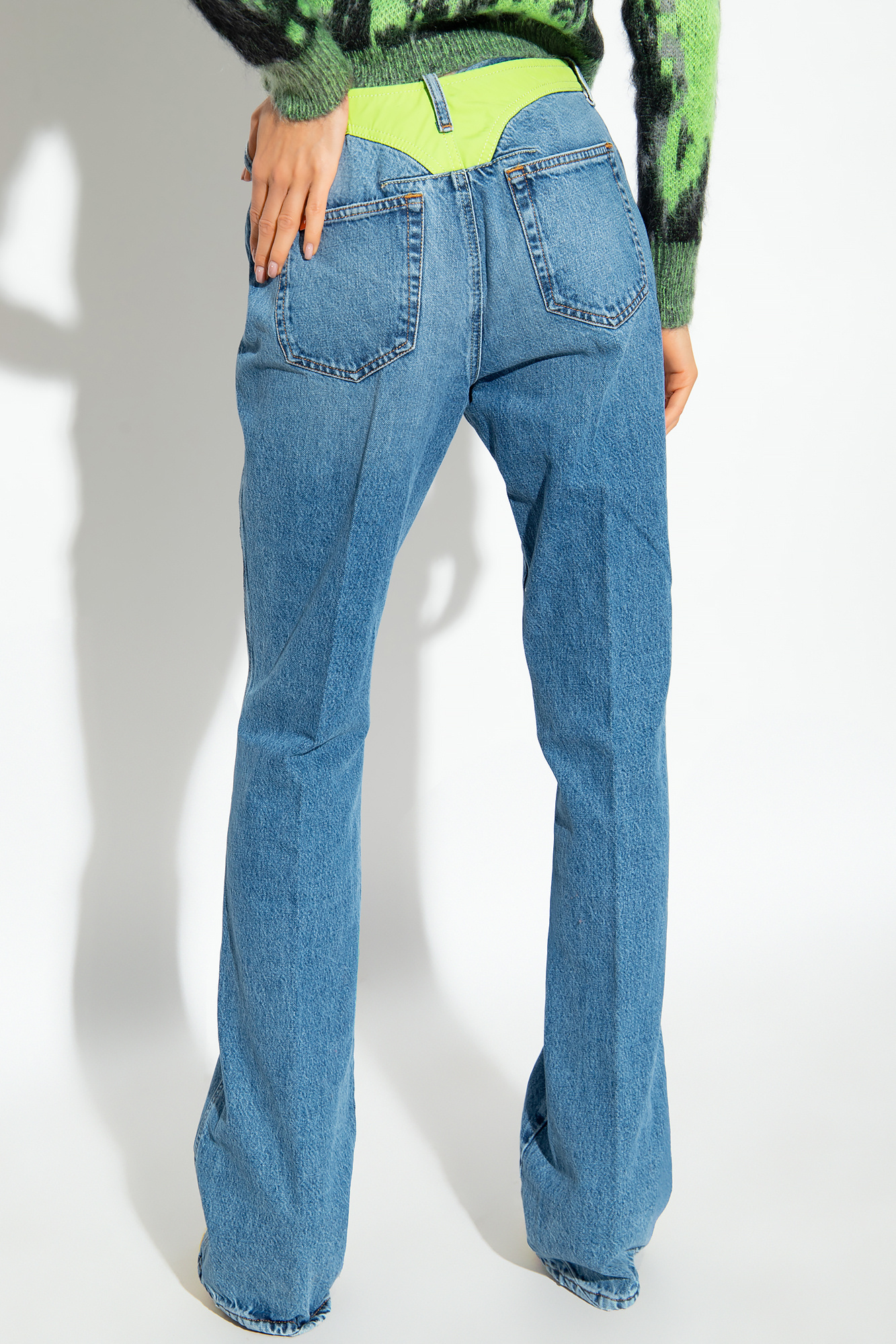 Diesel 2003 D-escription Bootcut Jeans In Blue