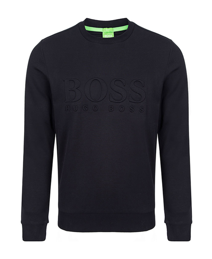 HUGO BOSS LOGO DETAILS SWEATER