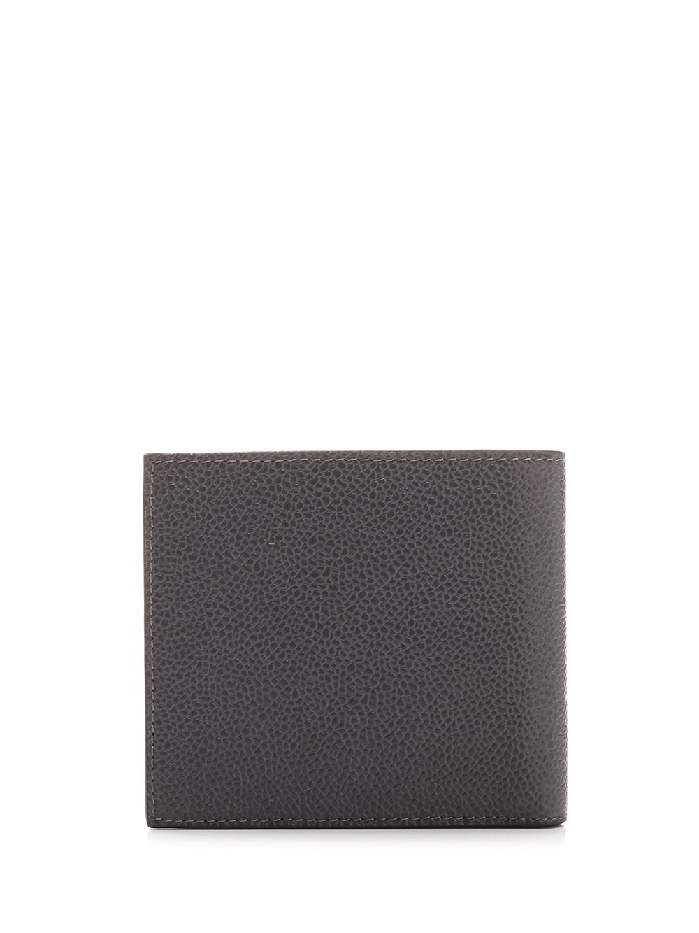 Thom Browne Rwb Stripe Billfold Wallet In Black