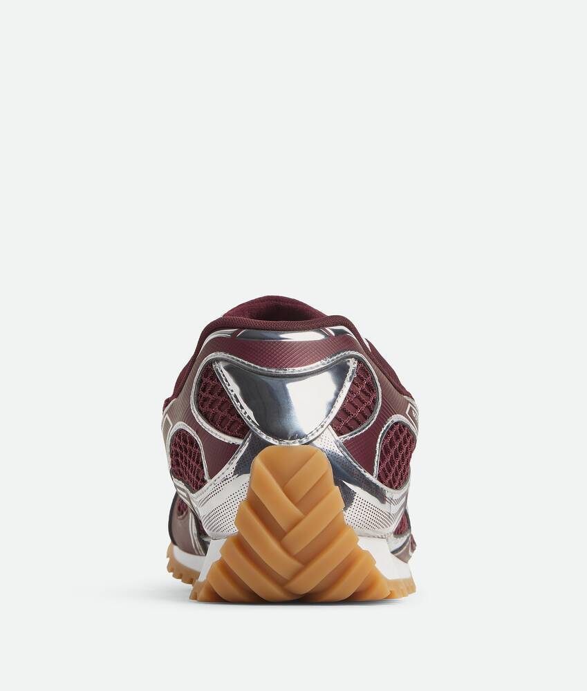 Bottega Veneta Men Fondant And Silver Technical Fabric And Mesh Orbit Sneakers In Multi