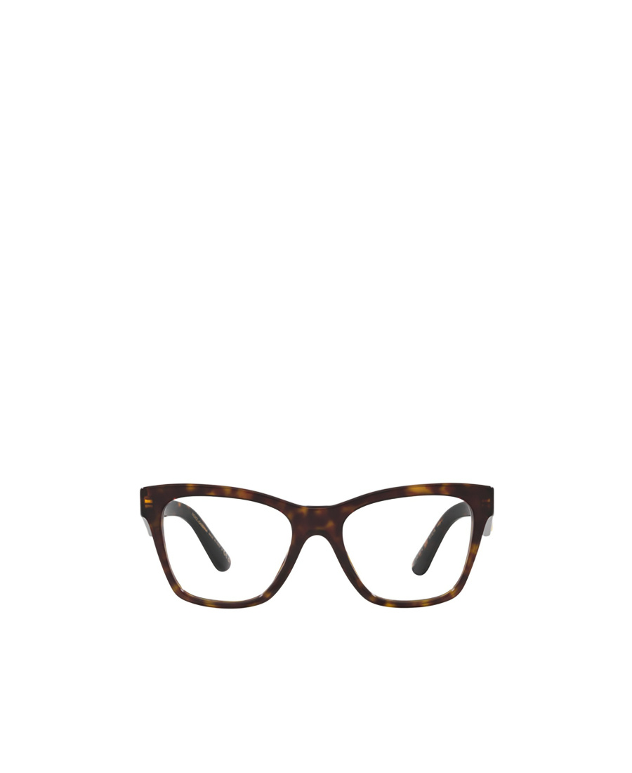 Dolce & Gabbana Square-frame Clear-lenses Glasses In Black