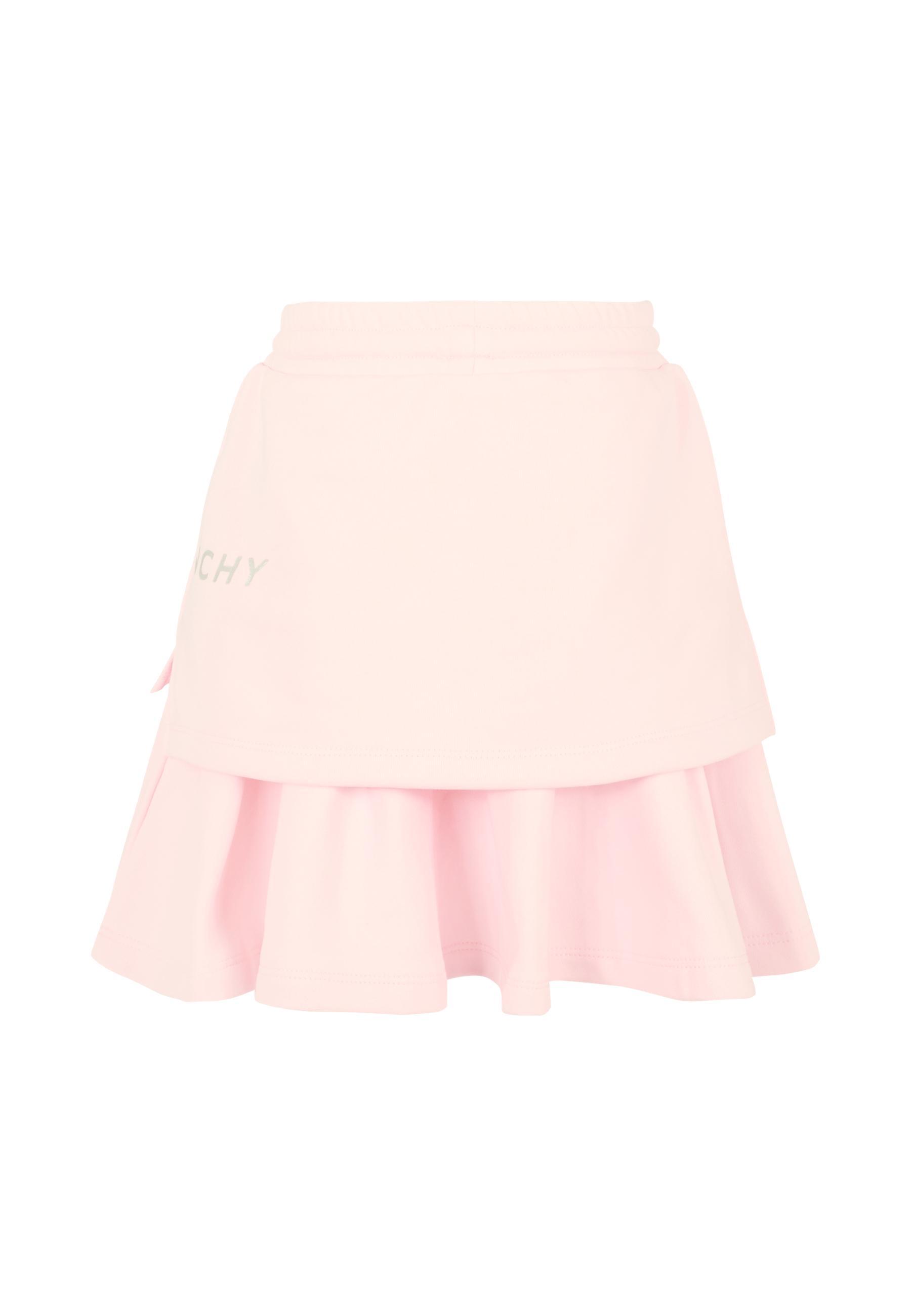 Givenchy Drawstring Skirt In Pink