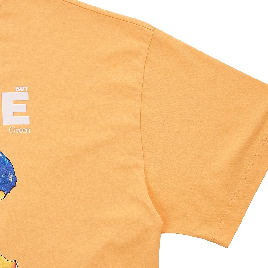 Msgm Short-sleeved T-shirt In Orange