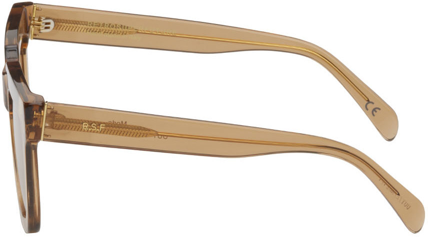 Retrosuperfuture Logo Sunglasses In Green