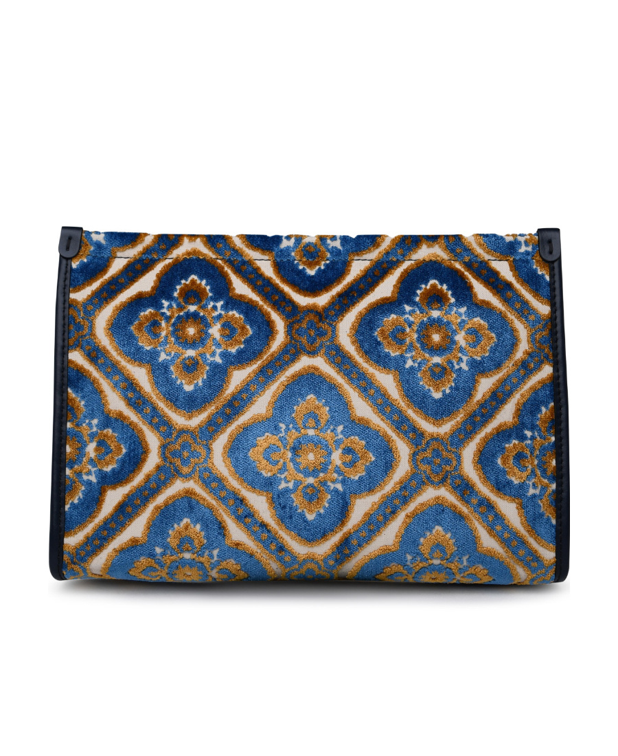Etro Top Zipper Handbag In Multicolor