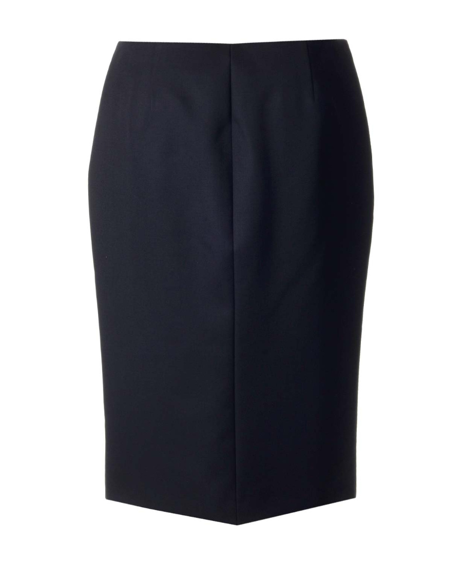 Givenchy Button-decorated Skirt In Black