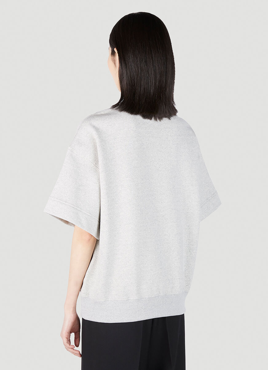 Jil Sander Logo-patch Short-sleeved T-shirt In White