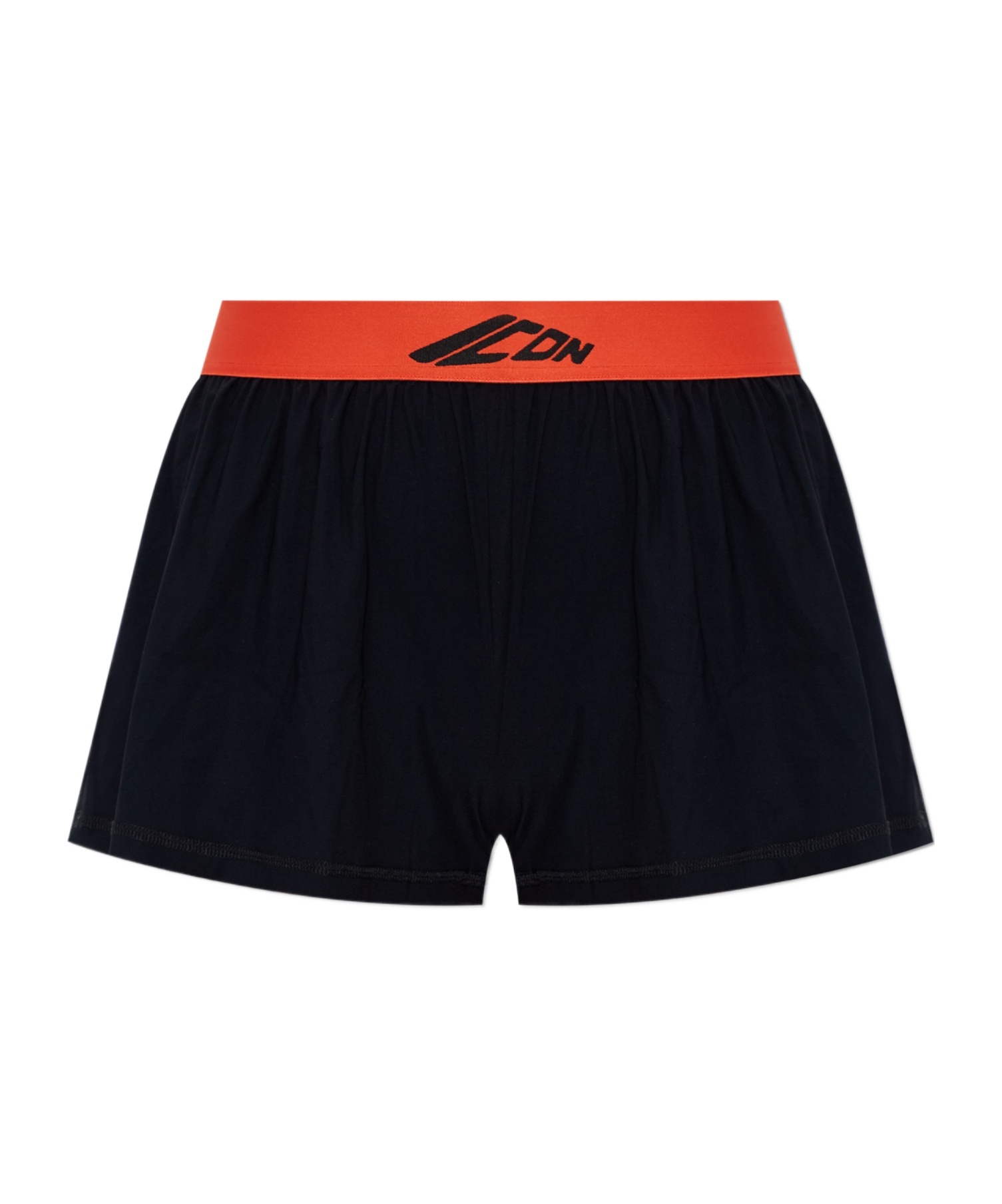 Dsquared2 Elastic Waist Shorts In Black