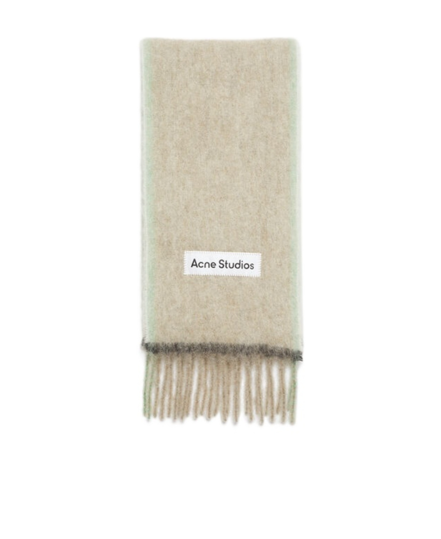 Acne Studios Acne Scarfs In Nude