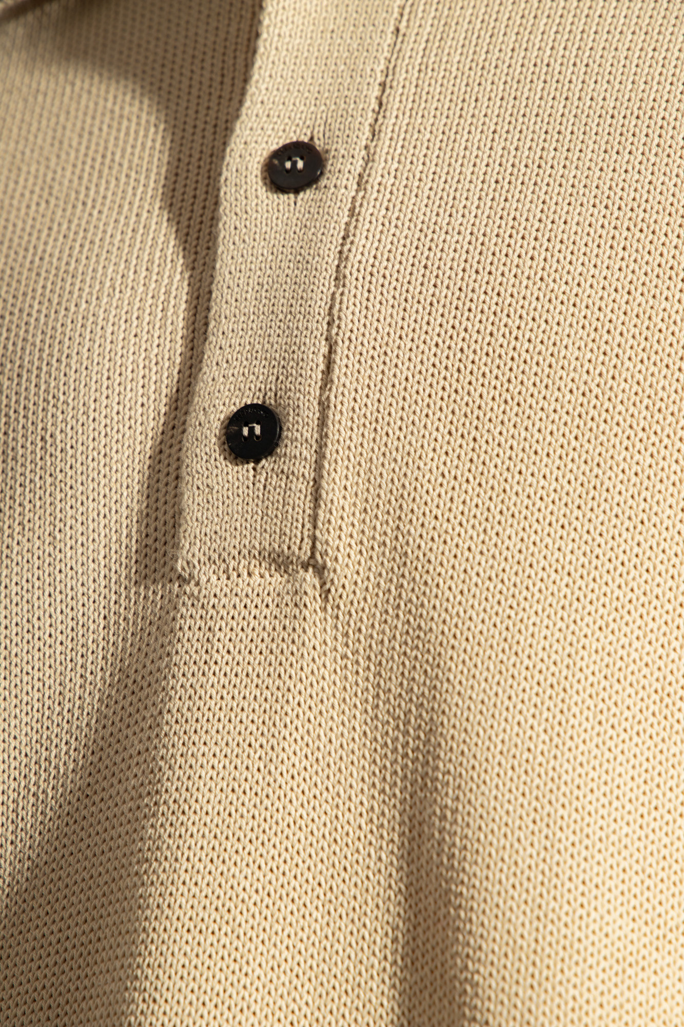 Ferragamo Salvatore  Short Sleeved Knitted Polo Shirt In Nude
