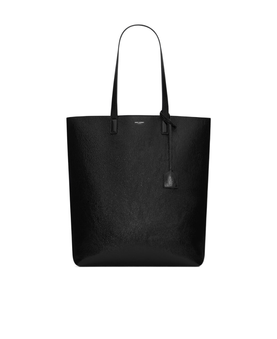 Saint Laurent Men's Bold Shopping Bag In Black