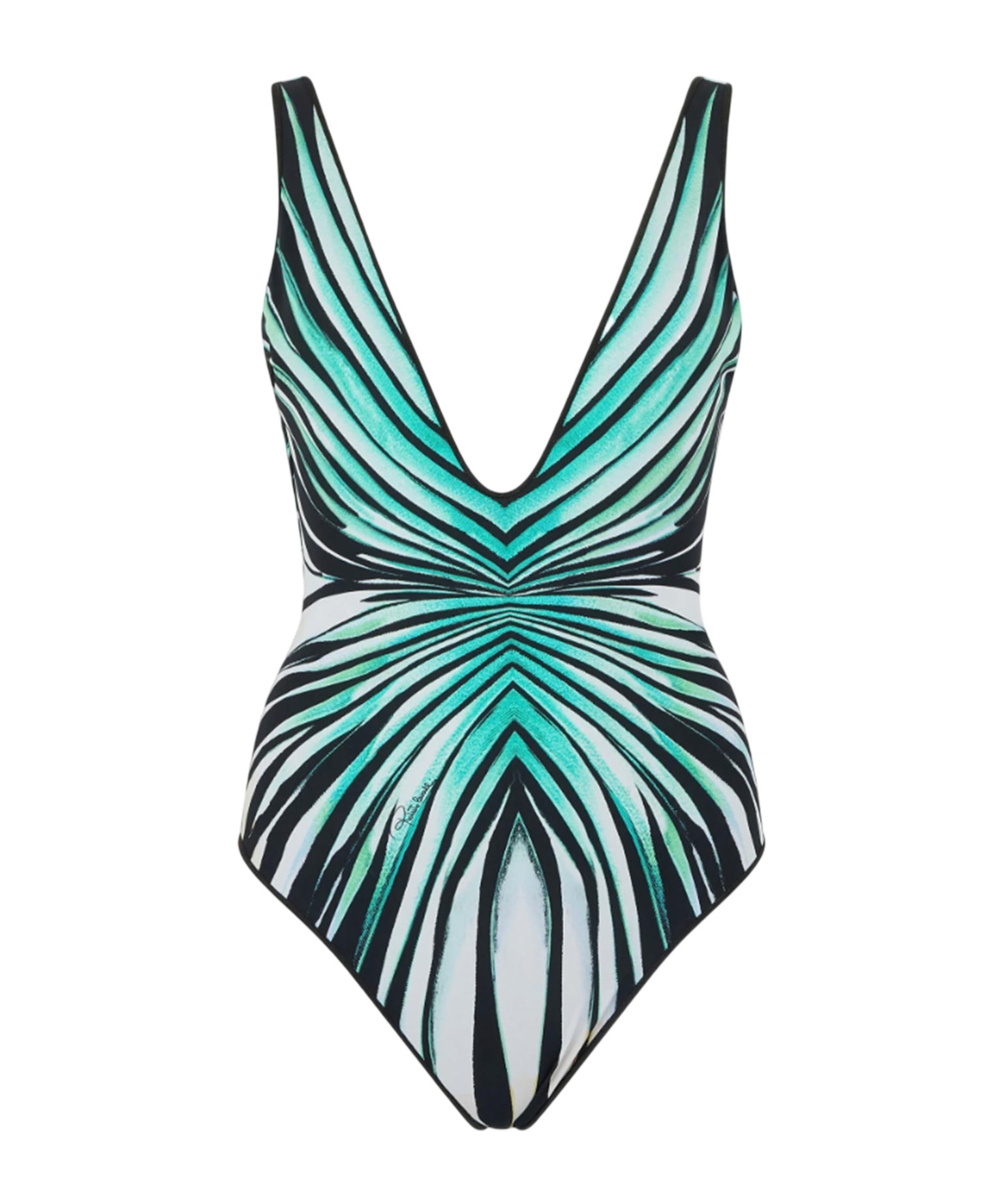ROBERTO CAVALLI GEOMETRIC PATTERN SWIMSUIT