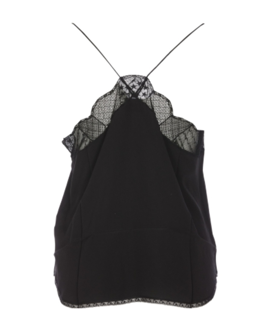 Zadig & Voltaire Zadig&voltaire Christy Cdc Perm Clothing In Black