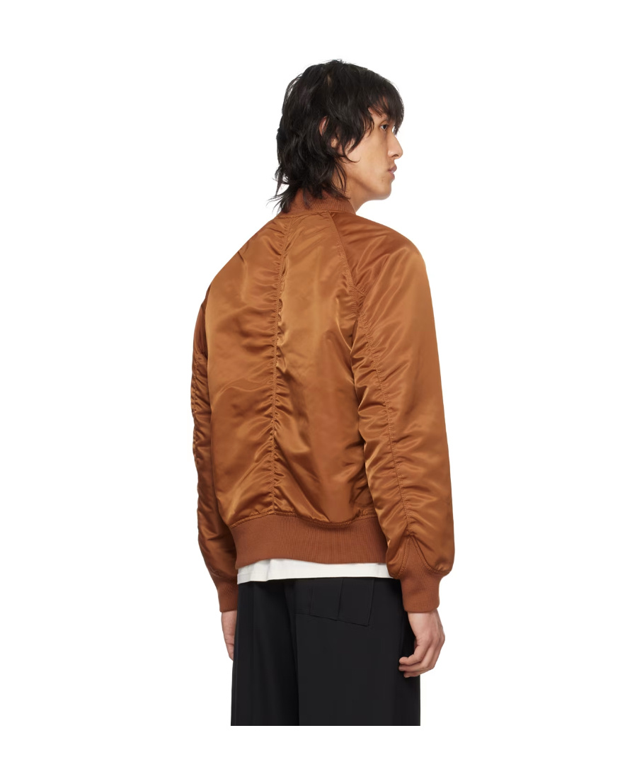 Undercover Cotton-padded Suit With Shoulder Cuff Collar In Brown
