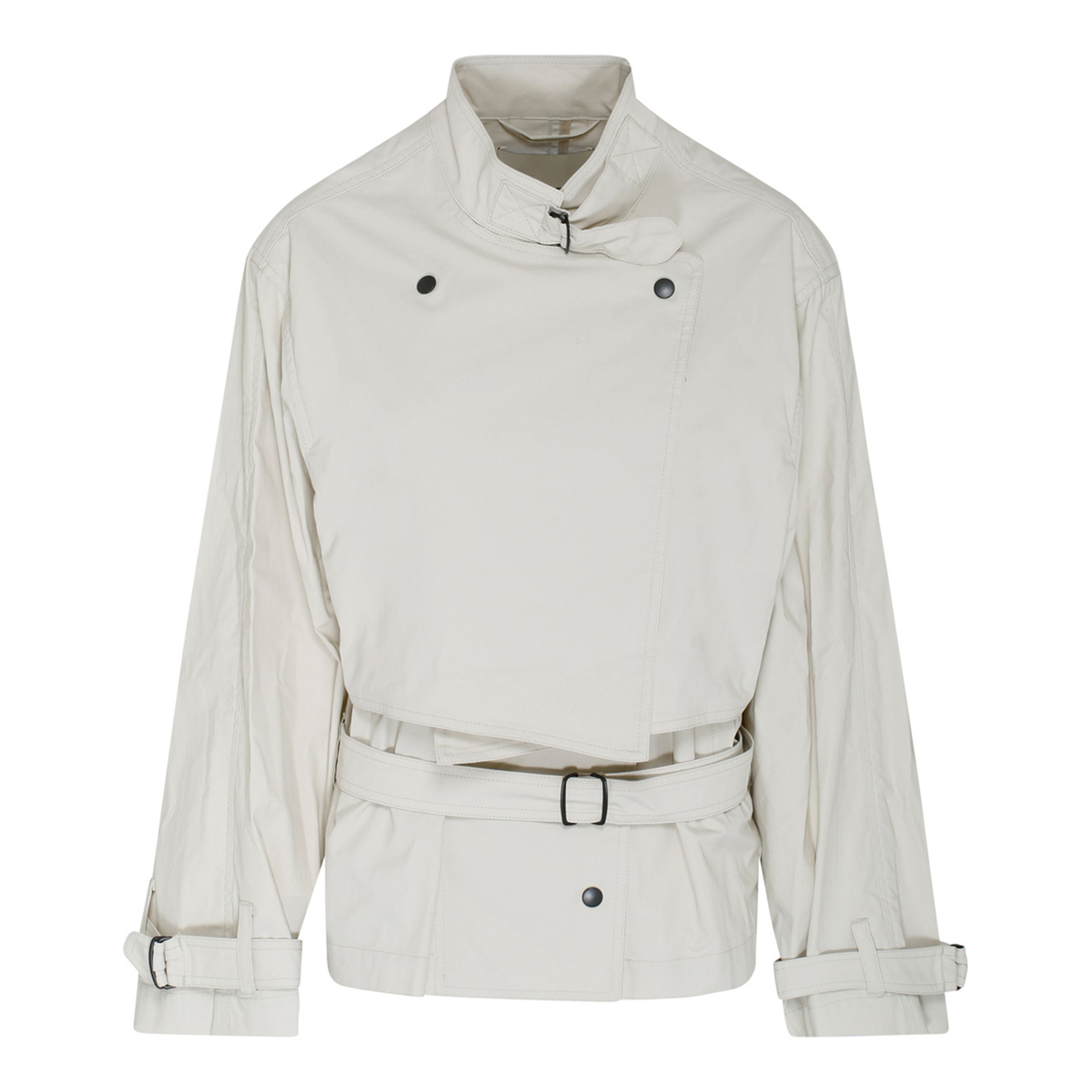 Isabel Marant Belted-waist Jacket In White