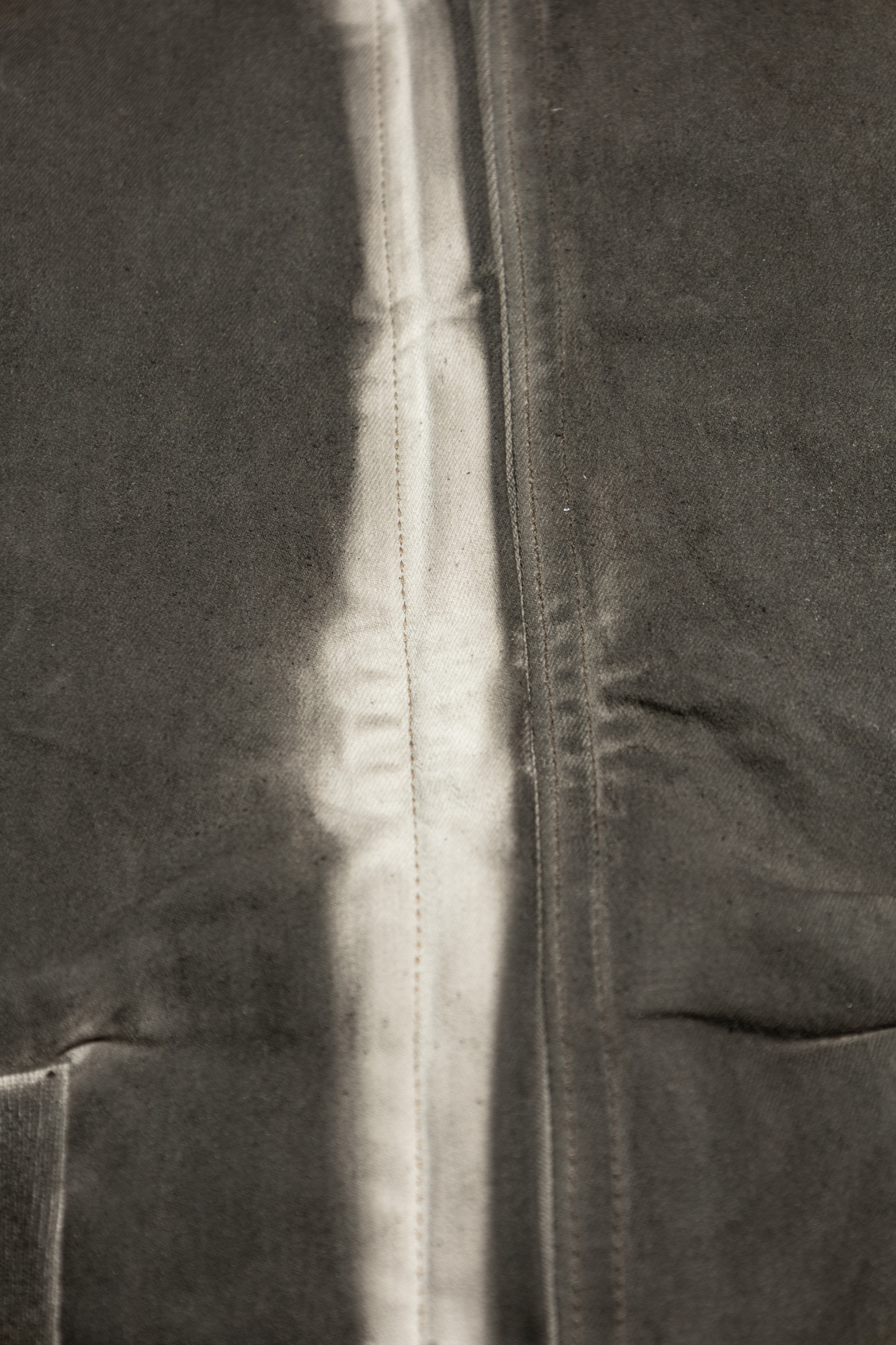 Rick Owens Drkshdw Bleach-wash Jacket In Black