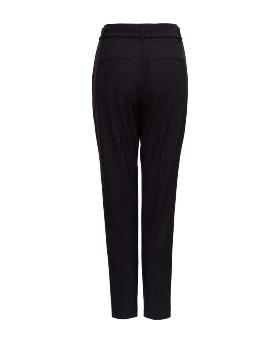Brunello Cucinelli Belted Tailored Trousers In Black