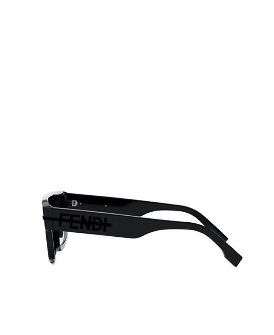 Fendi Eyewear Square Frame Sunglasses In Black