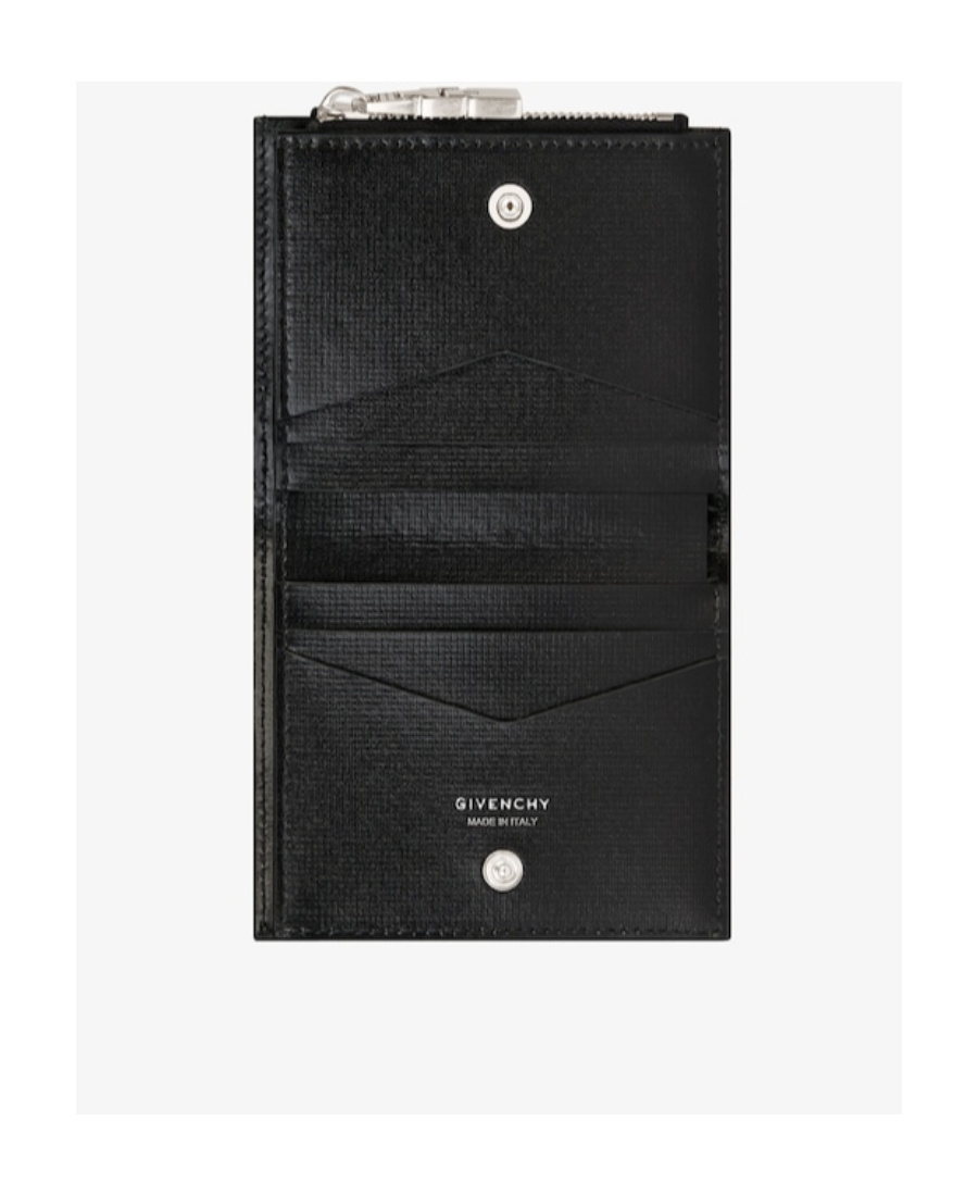 Givenchy Logo Wallet In Black