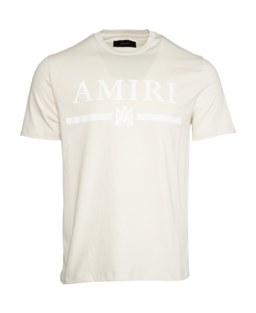 Amiri Graphic Print Back Cotton T-shirt In White