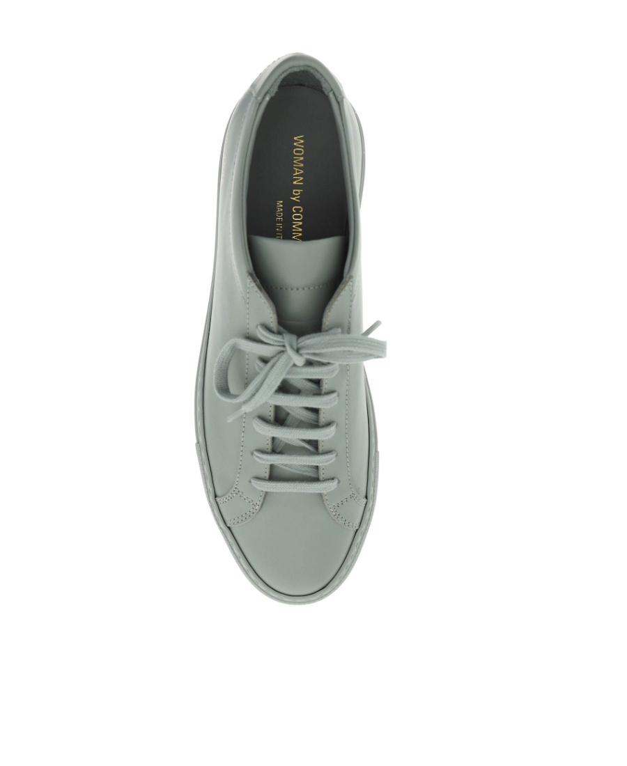 Common Projects Original Achilles Leather Sneaker In Gray