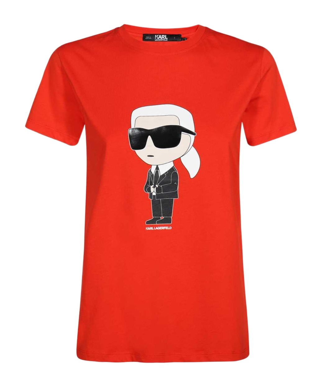 Karl Lagerfeld Ikonik 2.0 Karl T-shirt In Red