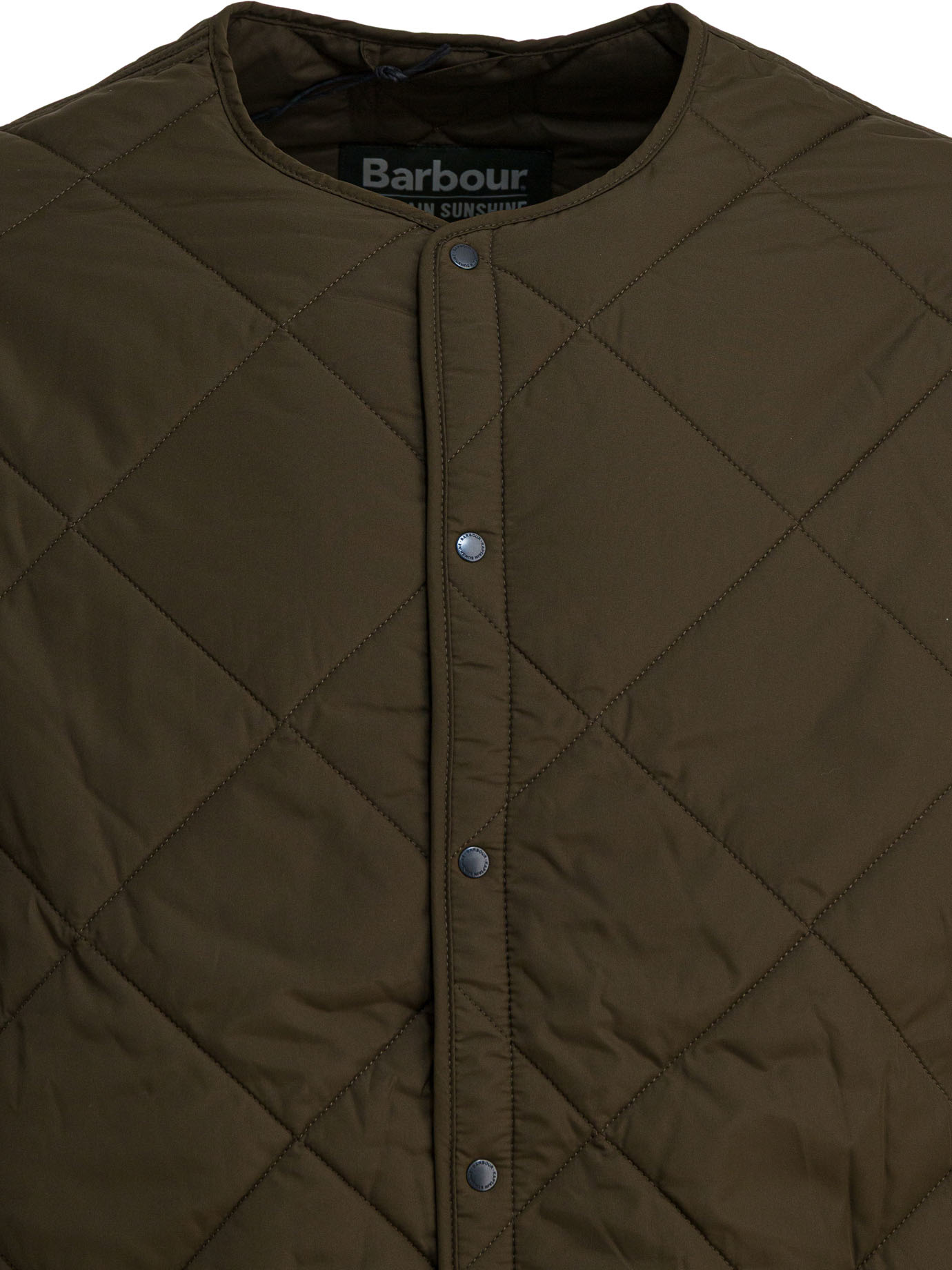 Barbour X Kaptain Sunshine Quilted Jacket Jackets Brown In Green