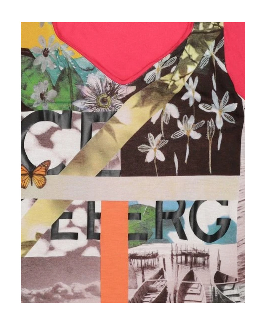 Shop Iceberg Printed T-shirt In Multicolor