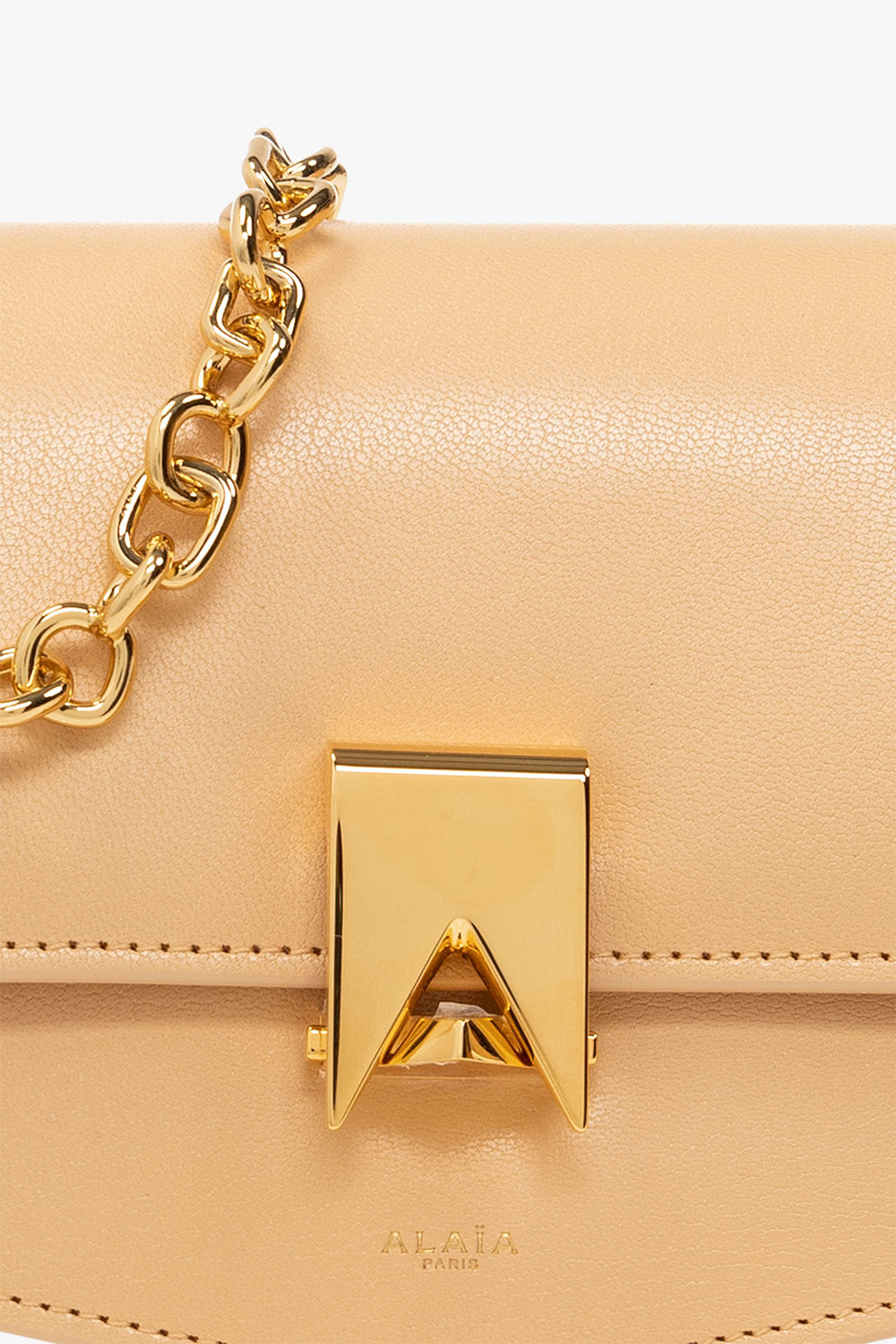 ALAÏA ALAÏA LE PAPA SMALL SHOULDER BAG