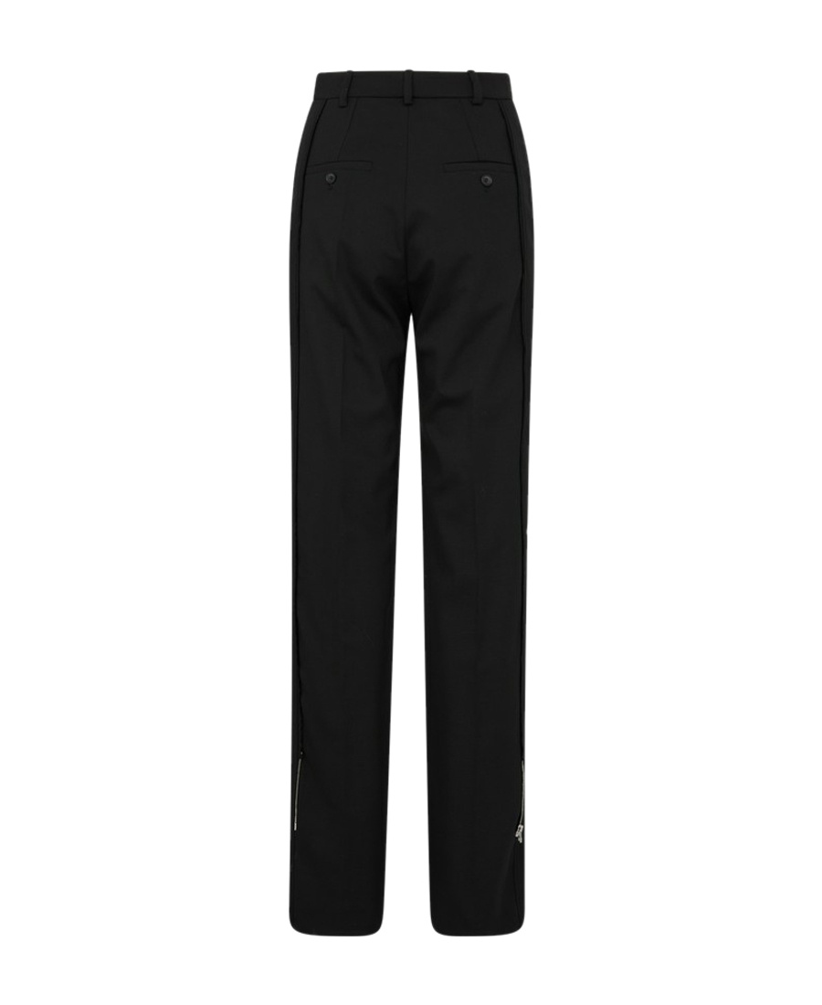 Jacquemus Tapered-leg Trousers In Black