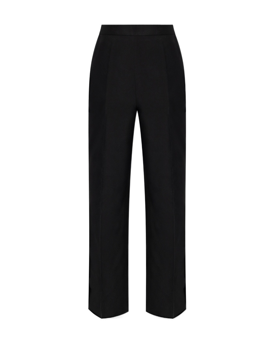 Jil Sander Flared-leg Tailored Trousers In Black