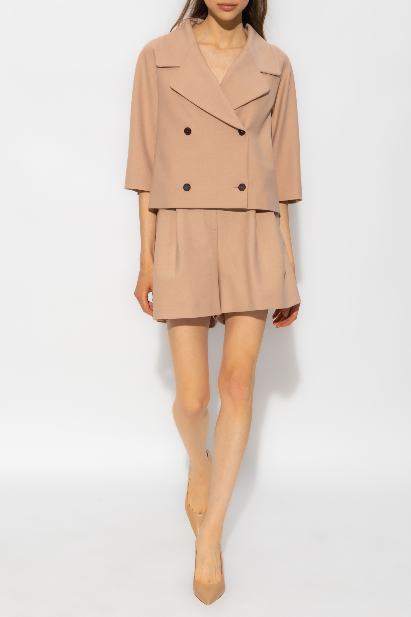 Fabiana Filippi Short Suit Coat In Pink