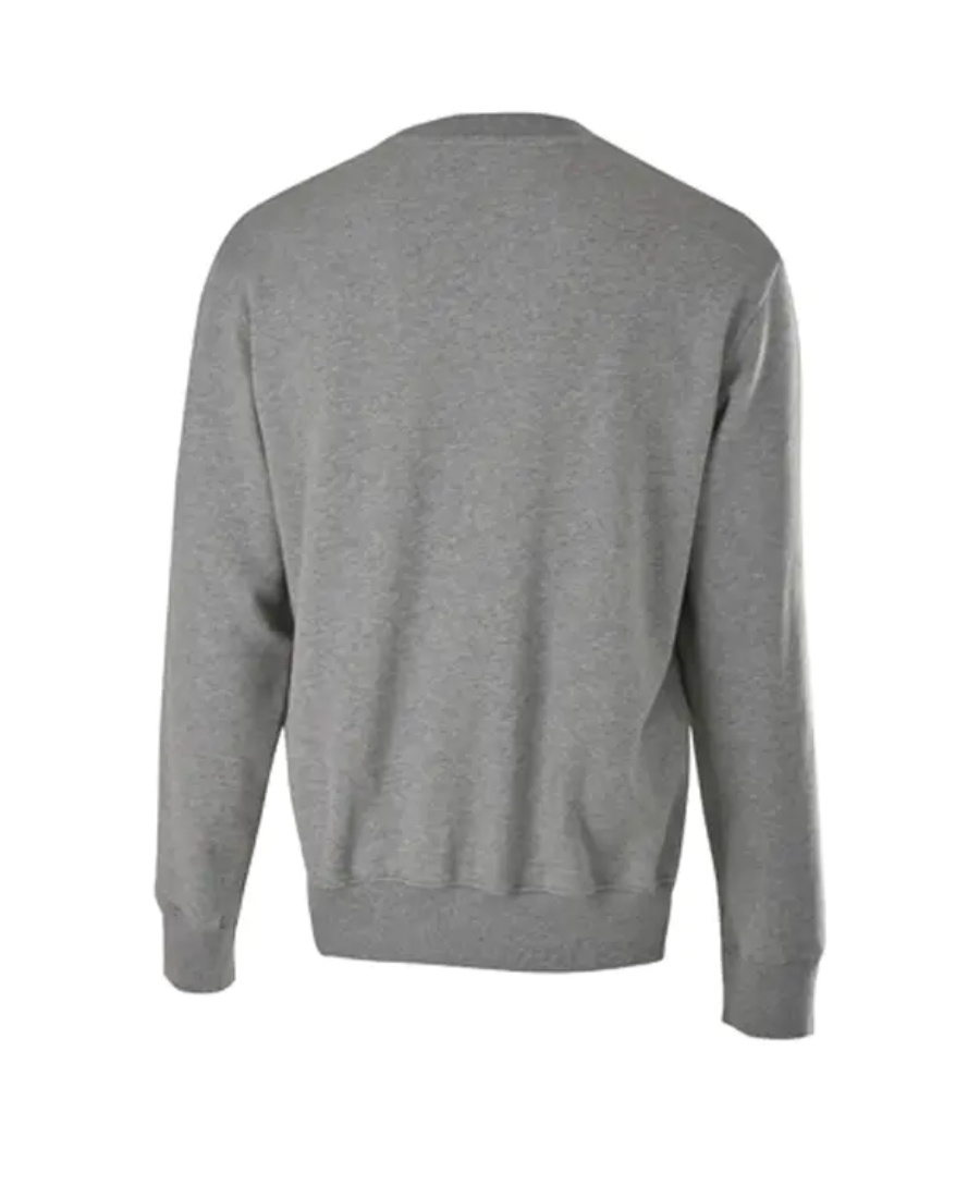 Just Cavalli Round-necked Printed Sweater In Gray