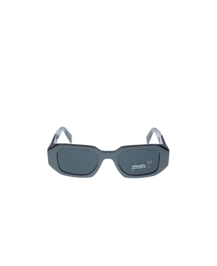 Prada Eyewear Rectangular Frame Sunglasses In Gray