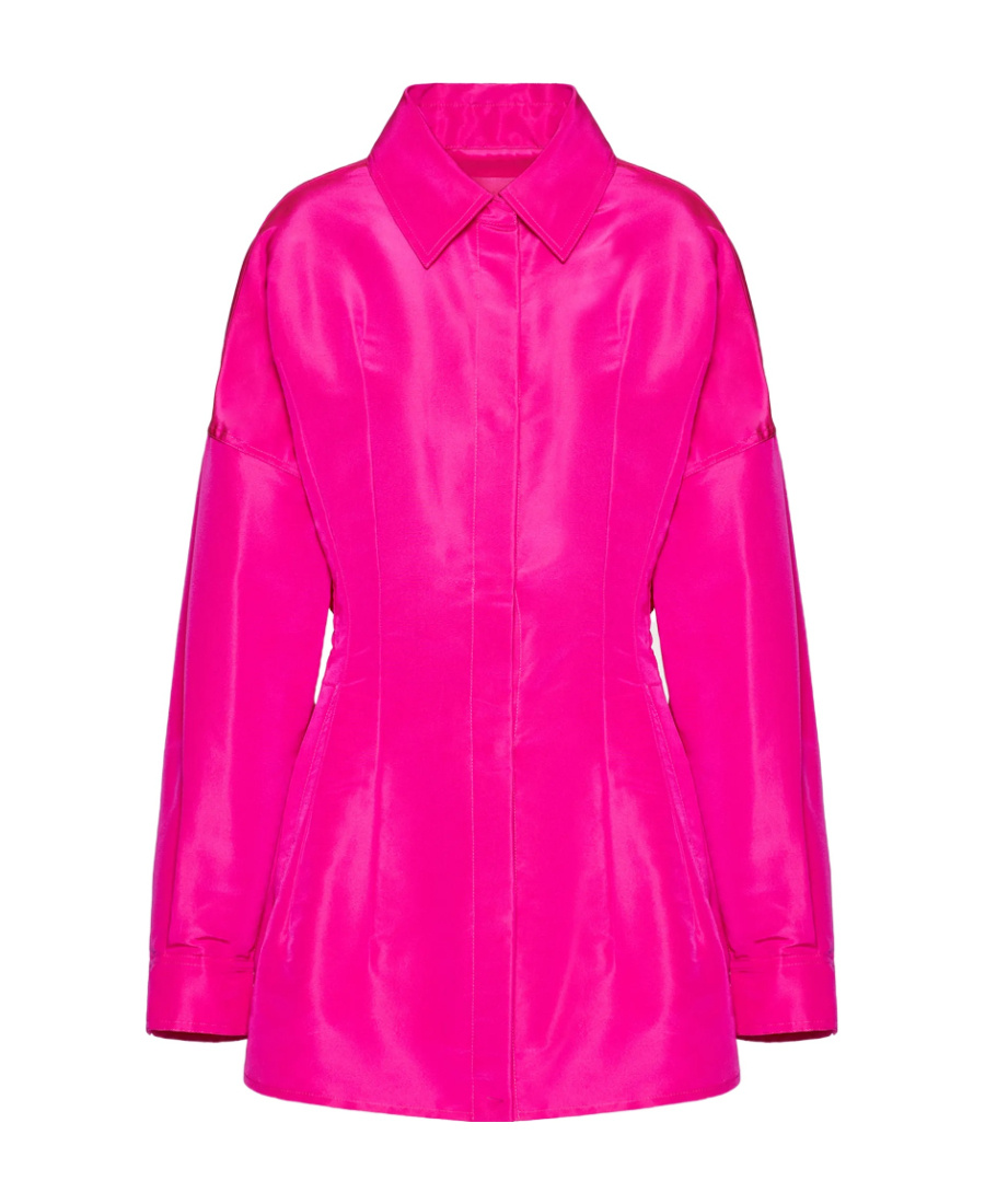 Valentino Silk Jacket In Pink