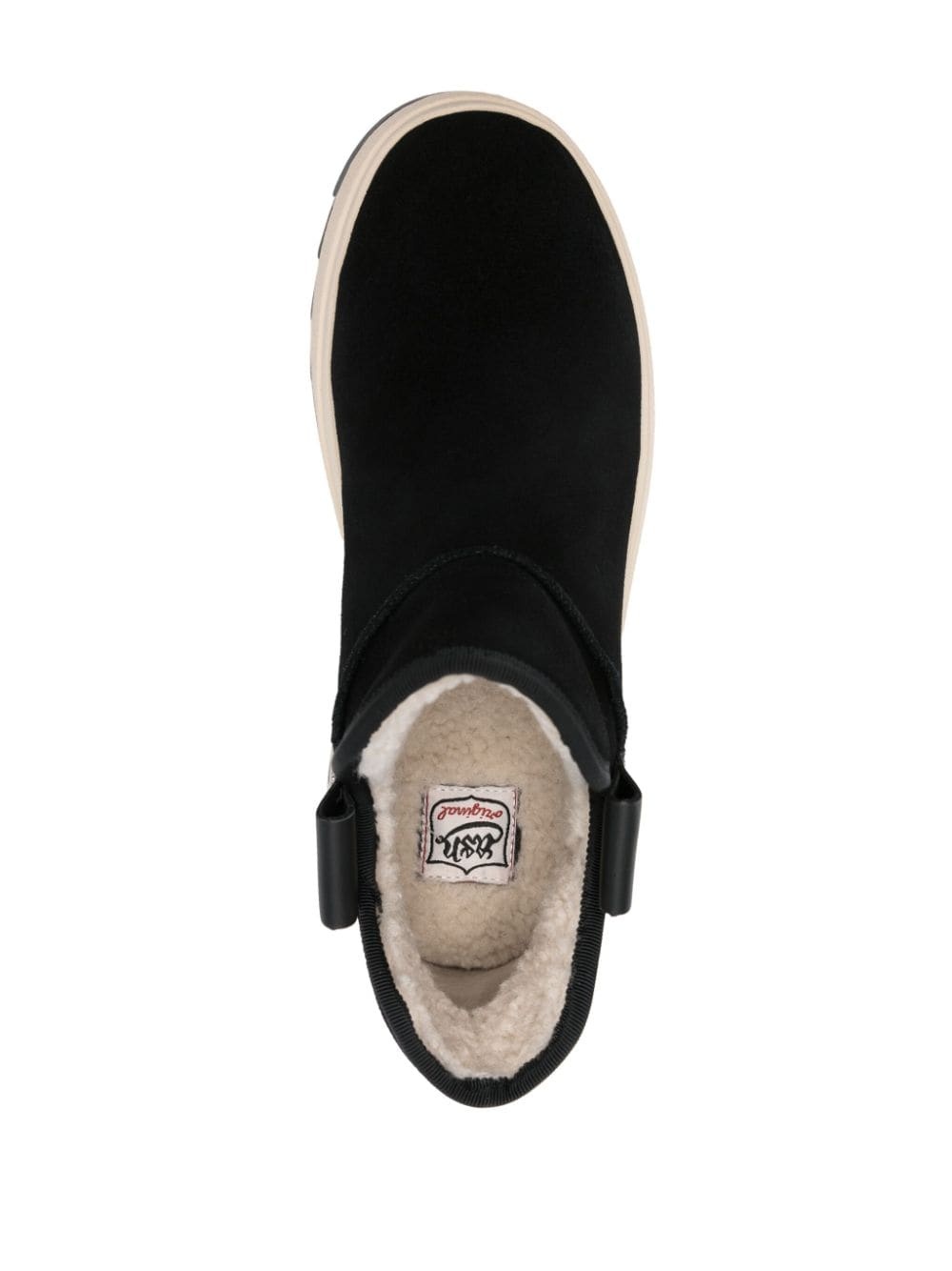 Ash Round-head Short Boots In Black