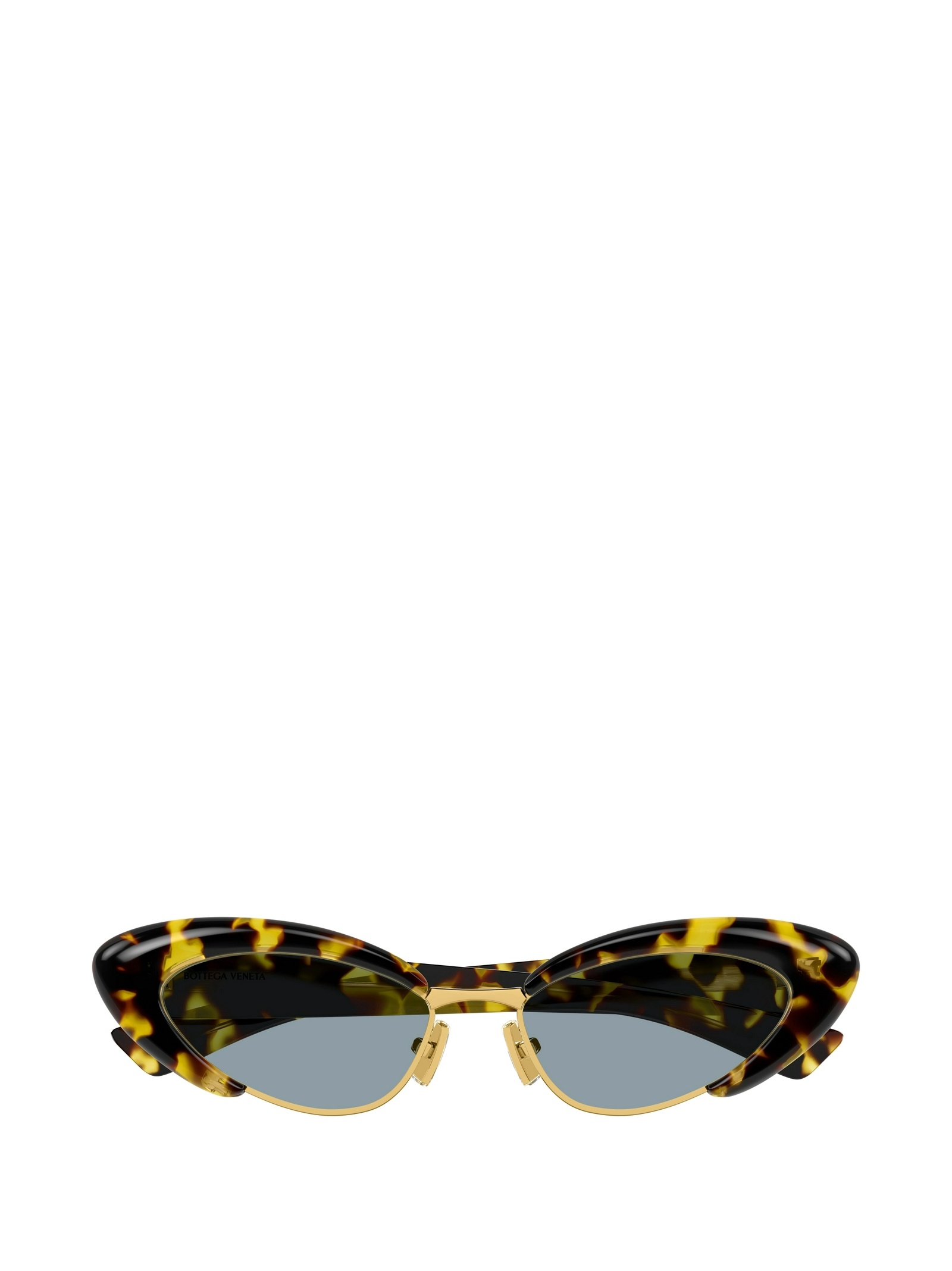 Bottega Veneta Eyewear Angle Cat Eye Sunglasses In Black