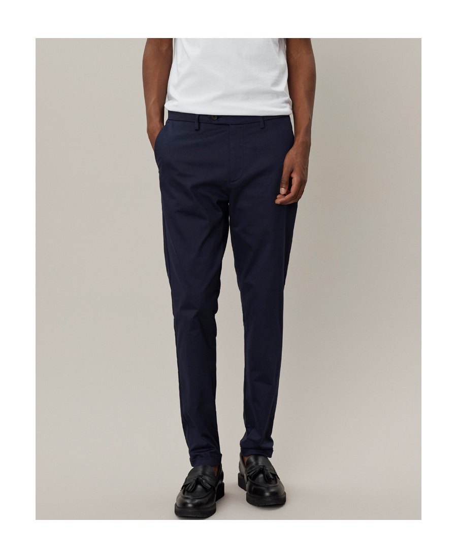 Les Deux Belt Loop Suit Trousers In Black