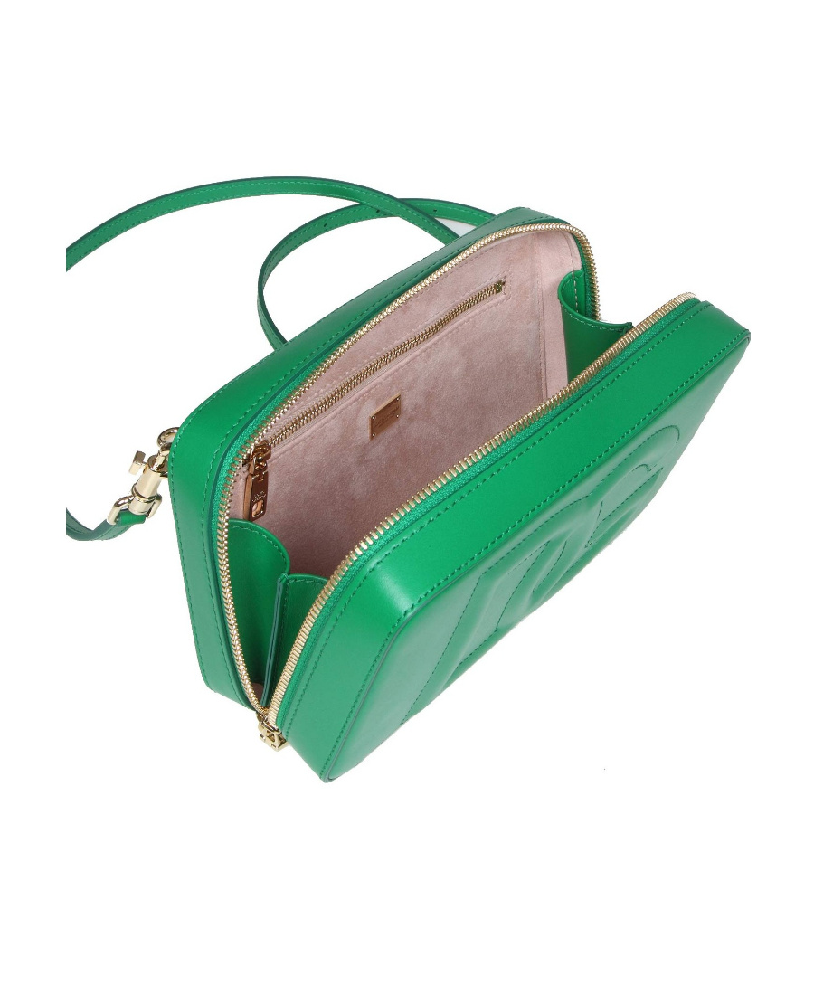 Dolce & Gabbana Dg Logo Crossbody Bag In Green