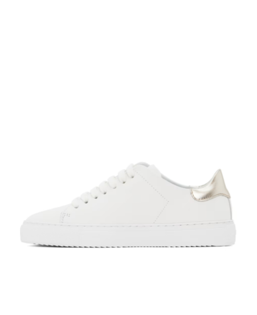 Axel Arigato Clean 90 Lace-up Low-cut Casual Sneakers In White