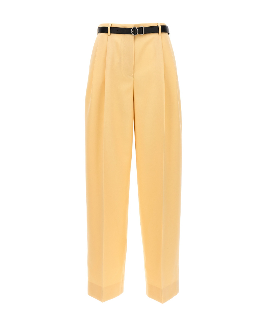 Jil Sander Wool Pants Pences In Nude